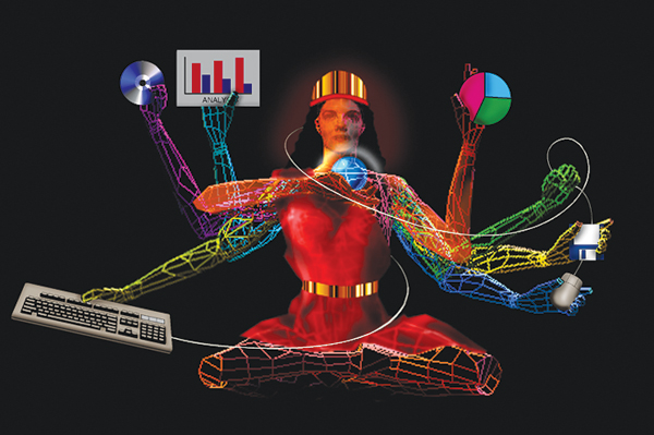 etCO2 Character digital composite